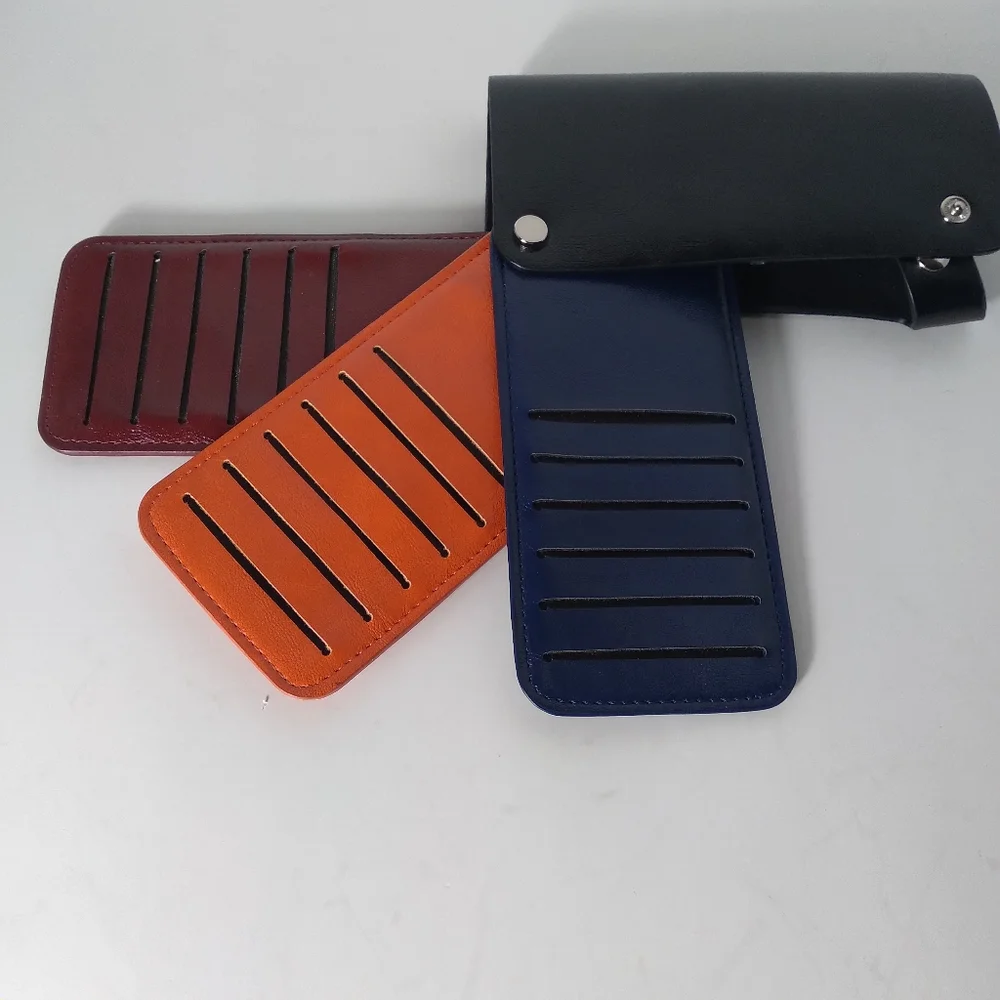 Mens Genuine Leather Multi-Color 36 ID/Card Holder Wallet